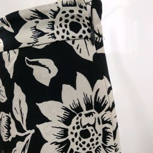 Floral A Line Skirt