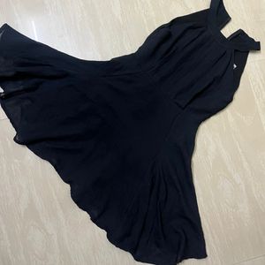 Korean Black Dress