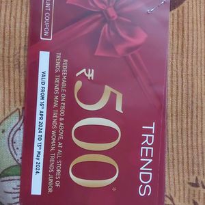 Trends Brand   Discount Coupon 3pcs Coupons