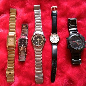 Pack Of 5 Watches