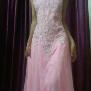 Rose Color Gown