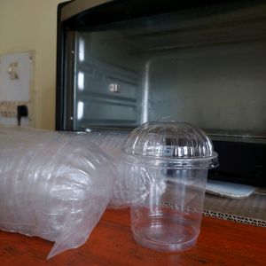 Disposal Glass With Cap