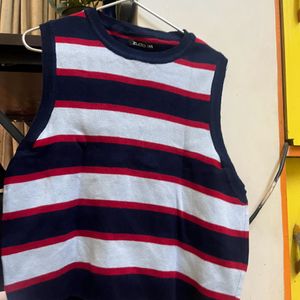 Striped Vest