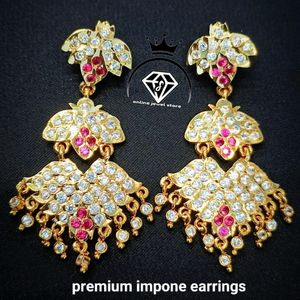 One Gram Gold Forming Premium Impone Earrings