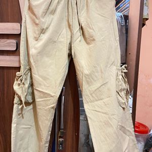 Trendy Korean Baggy Cargo Parachute Trouser