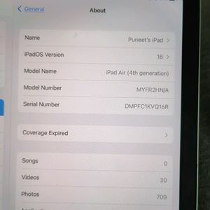 iPad Air 4th Gen (64gb Wifi)