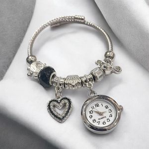 Stainless Steel Watch Pandora Bracelet