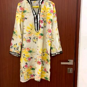 Beautiful Floral Kurta