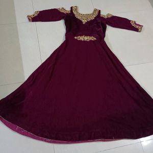 Velvet Maxi Gown