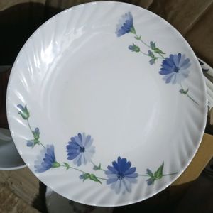 Combo 6 Pc Havy Nasta Ka Plate And 2 P Big Bowl