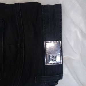 Dnmx Black Jeans Slim Fit