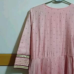 Pink Anarkali Suit Set