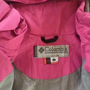 COLUMBIA TITANIUM GORETEX WATERPROOF JACKET PINK