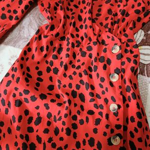 WOMEN LEOPARD Print Dress