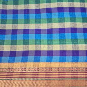 Multicolor Narayanpet Cotton Saree