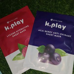 Myglamm Combo Of 6 Sheet Mask