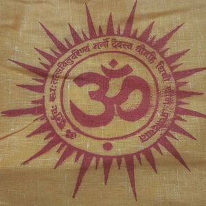 OM Chanting Pouch With 2 Mala