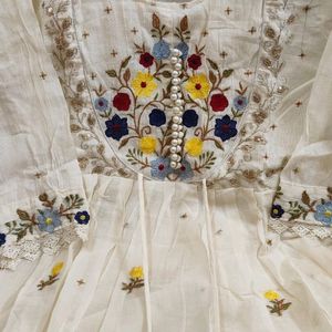 Embroidery Gown