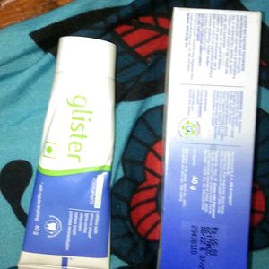 Glister Blue Toothpaste New With Tag