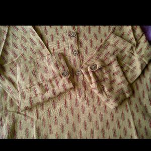 Pure Cotton Fabric Kurti