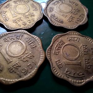 10 Paise Coins (1965-1971)