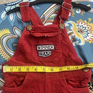 Baby Boy Dungaree Red Color 2-3 Years