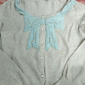 Bow Style Ladies Sweater