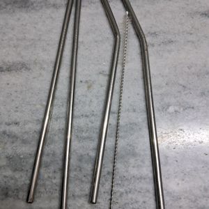 METAL STRAW SET