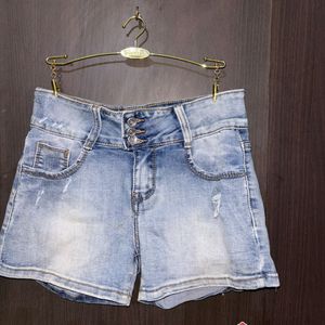 Mid Waist Denim Jeans