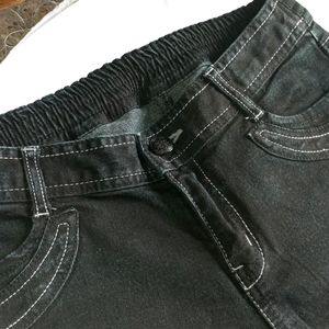 Black Denim Jeans