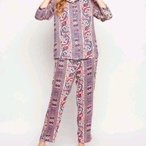 Multicolour Night Suit