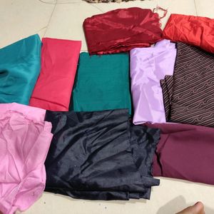 10 Pcs Stain Material Sale 1 Mtr Each