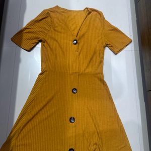 Yellow Mustard Dress