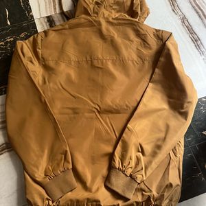 UNISEX jacket (windshielder) Mustard colour