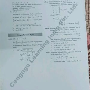 Cengage Vector & 3D Geometry For Jee