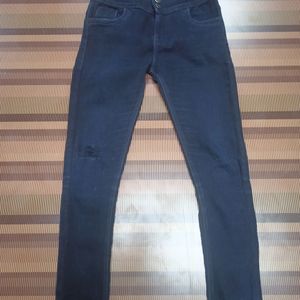 (L-30) 28 Size Slim Fit Denim Jeans