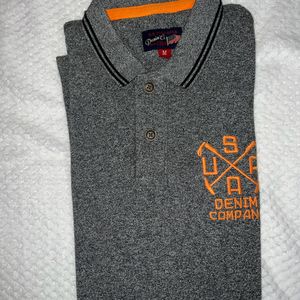 Men US Polo Assn. Grey Tshirt