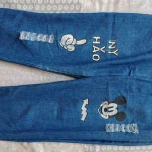 Joggers Denim Style Jeans