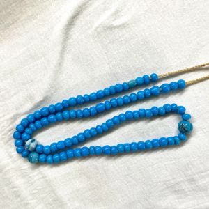Blue Beaded Necklace