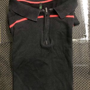 Premium Quality Zip  Polo T-shirt