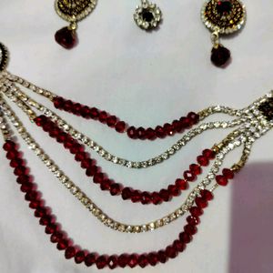 Jewellery Set Red