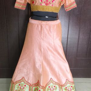 Lehnga Choli New Fully Stitched With Beautiful Dup