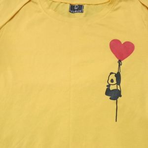 Tunic T Shirt Yellow 💛 Colour 💯