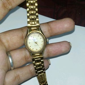 Used Golden Watch