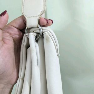 Mango White Sling Bag