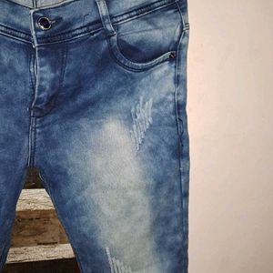 Blue Skin Fit Jeans