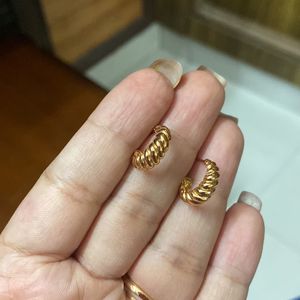 Croissant 🥐 Ring & Earrings (Anti-Tarnish)