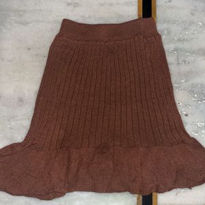 Y2k Brown Skirt