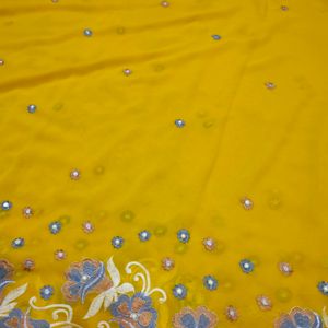 Embroidery Saree