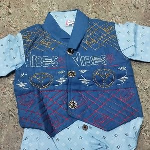 Baby Boy Shirt Pant Set